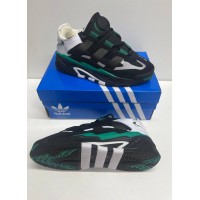 Кроссовки Adidas Originals Niteball Black Green зимние